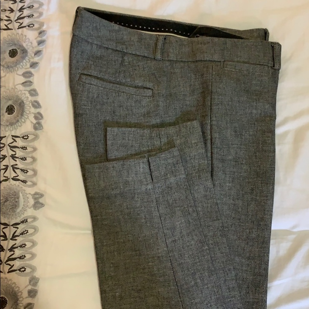 Gray banana republic trousers